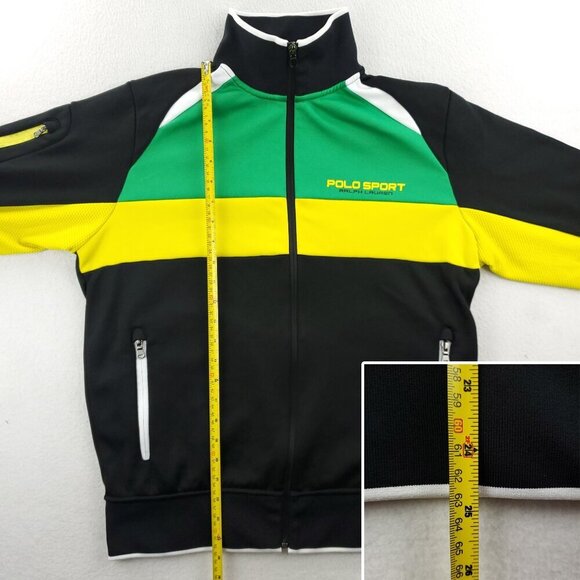 Polo Sport Ralph Lauren Performance Track Jacket Colorblock Men's Medium - Picture 8 of 13